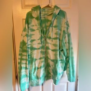 Ivory Ella zip up hoodie